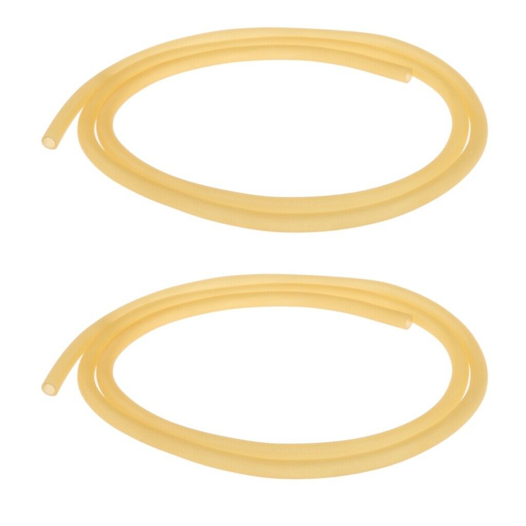 2 Pieces Natural Latex Hose TPR Hose