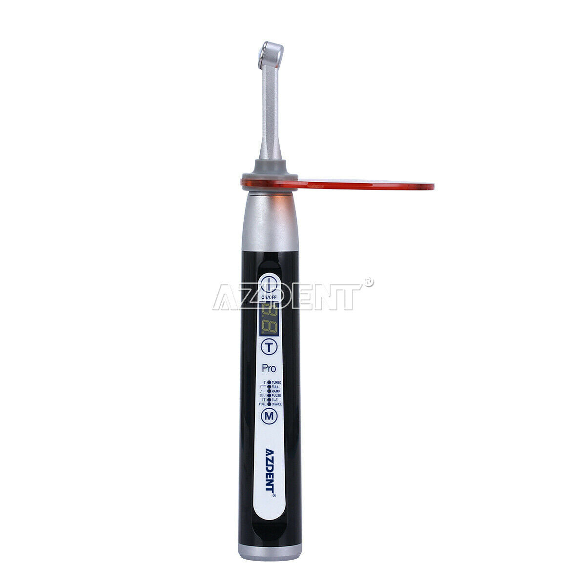 Dental Wireless Pro LED Curing Light 1s Cure 1800 mw/cm2 Stainless Steel Head
