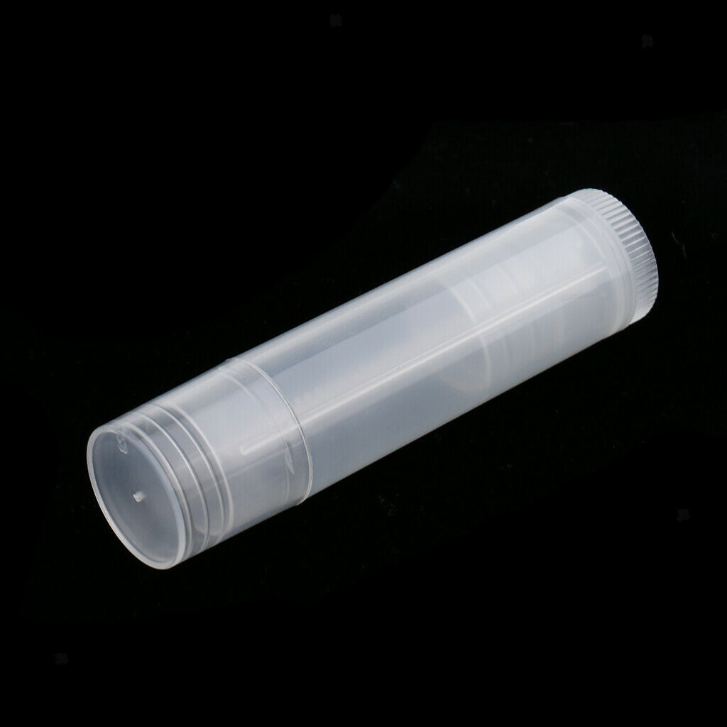 20pcs Plastic Empty Lip Balm Tube Cosmetic Container Lipstick Bottle Vials
