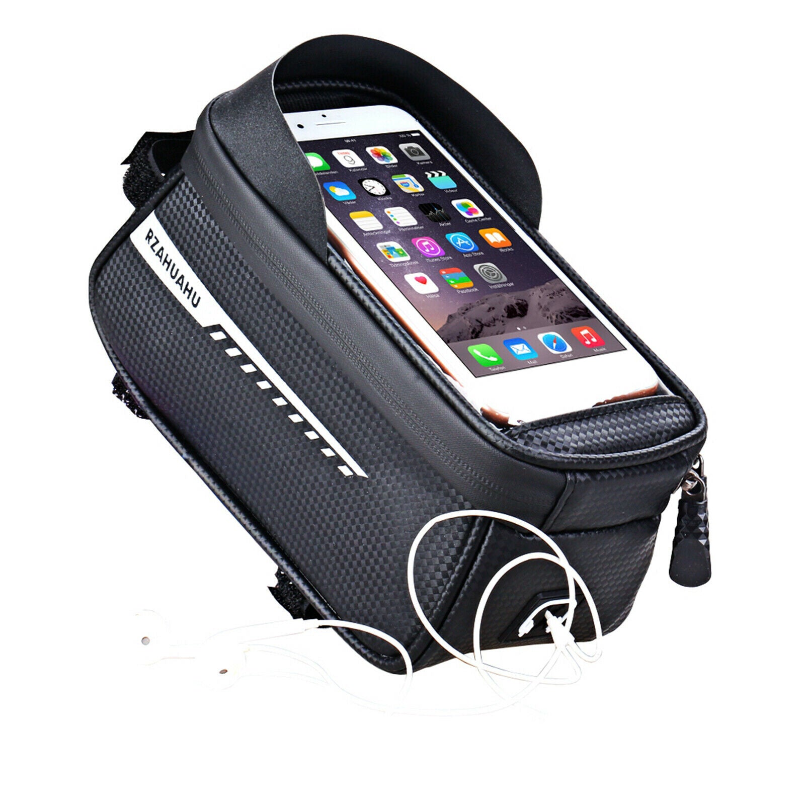 Bike Storage Frame Bag  Top Tube Water Resistant Cycling Pack Bike Pouch