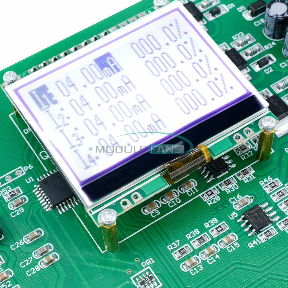 4-Channel 4-20Ma Current Signal Generator Source Transmitter 12-24V Adjustment