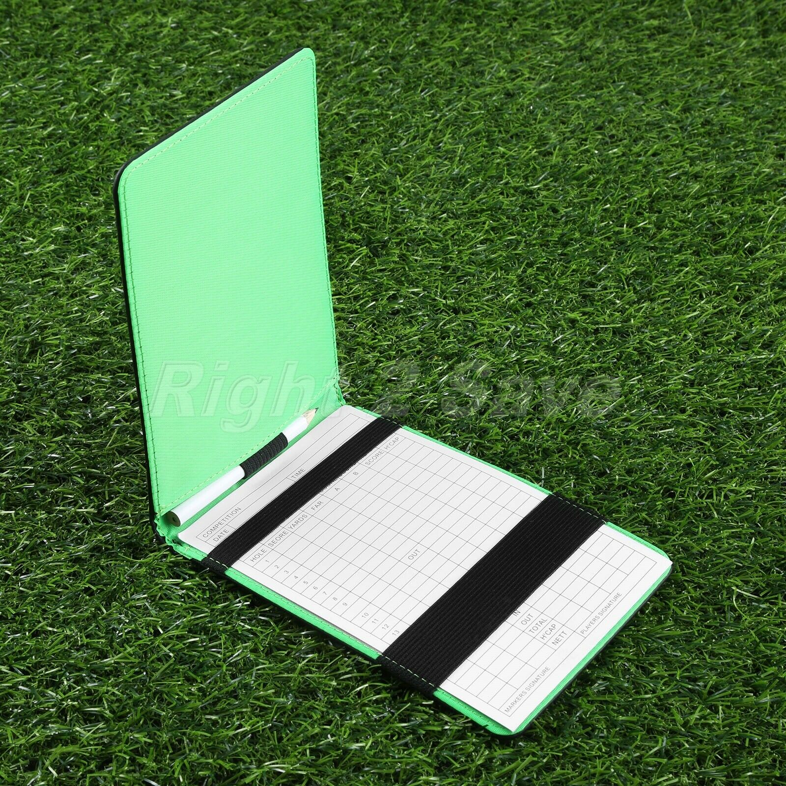 Golf Score Card Holder Creative Golf Score Card Holder With PU Holder Portable
