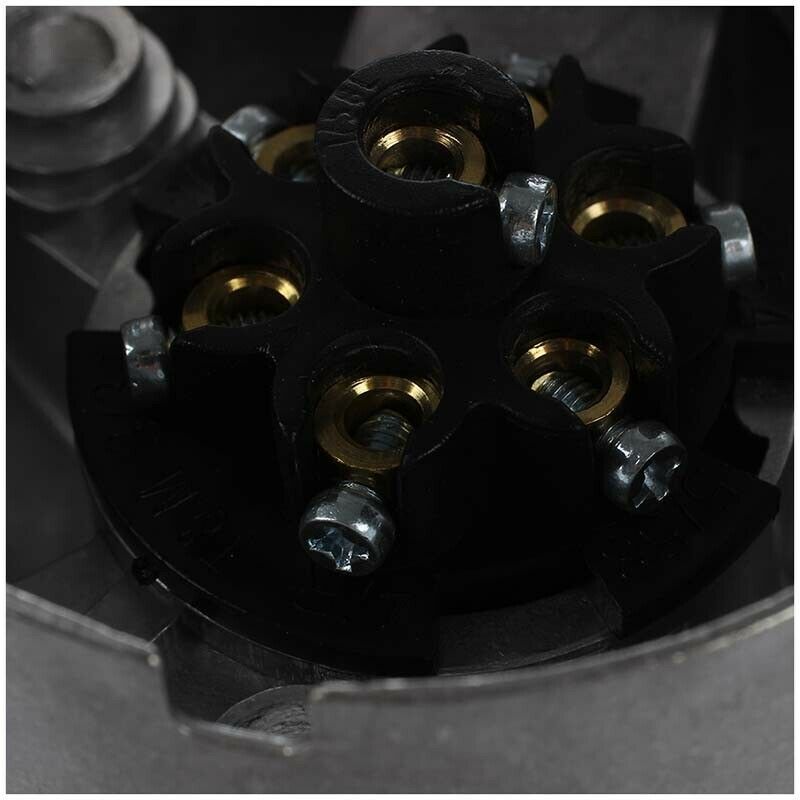 7-Pin Trailer Socket Heavy-Duty Round Pin 7- Pole Wi Socket 12V Towbar Towing Y3