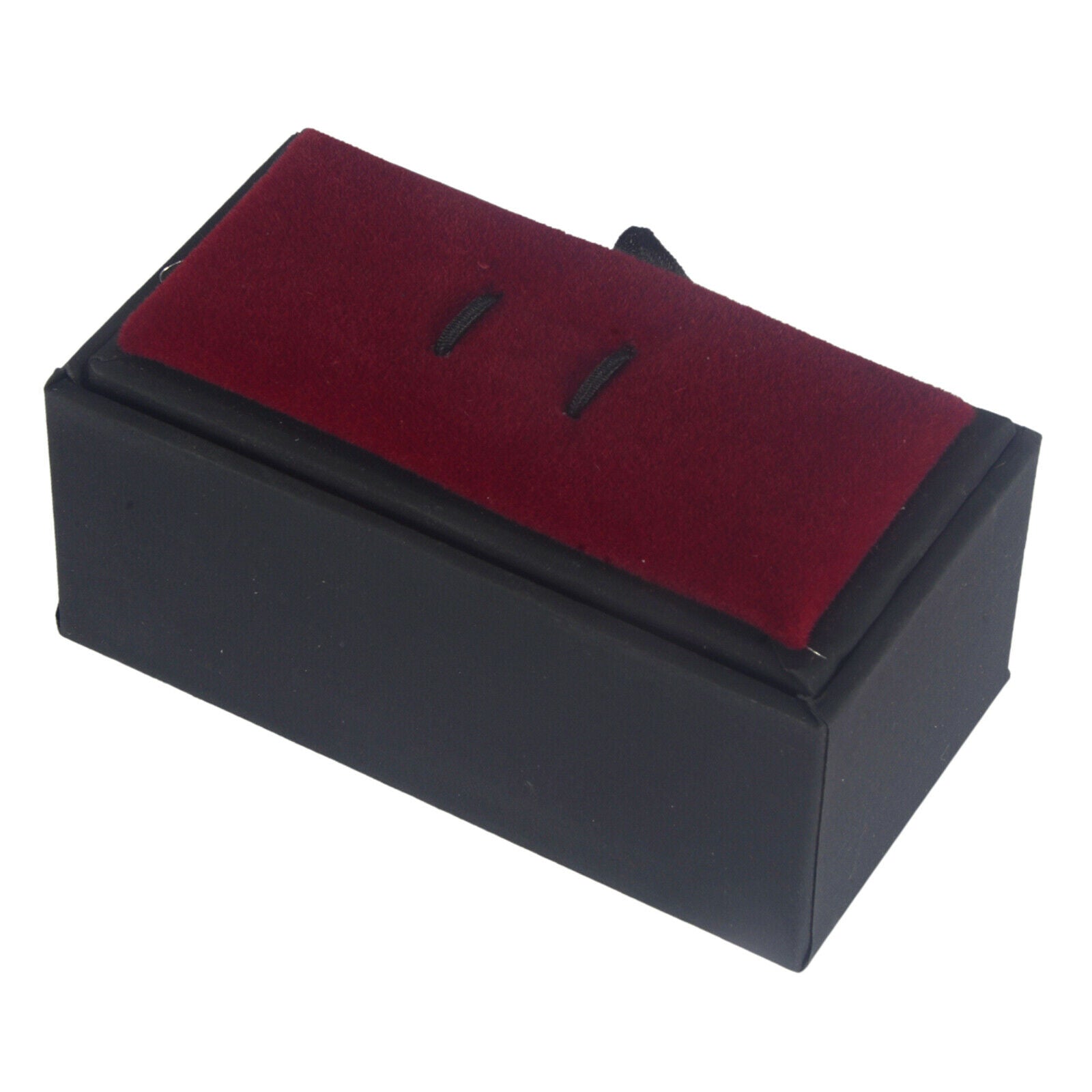 Black Gift Box Men Jewelry Case For Tie Clip Collar Bar Storage Display Box