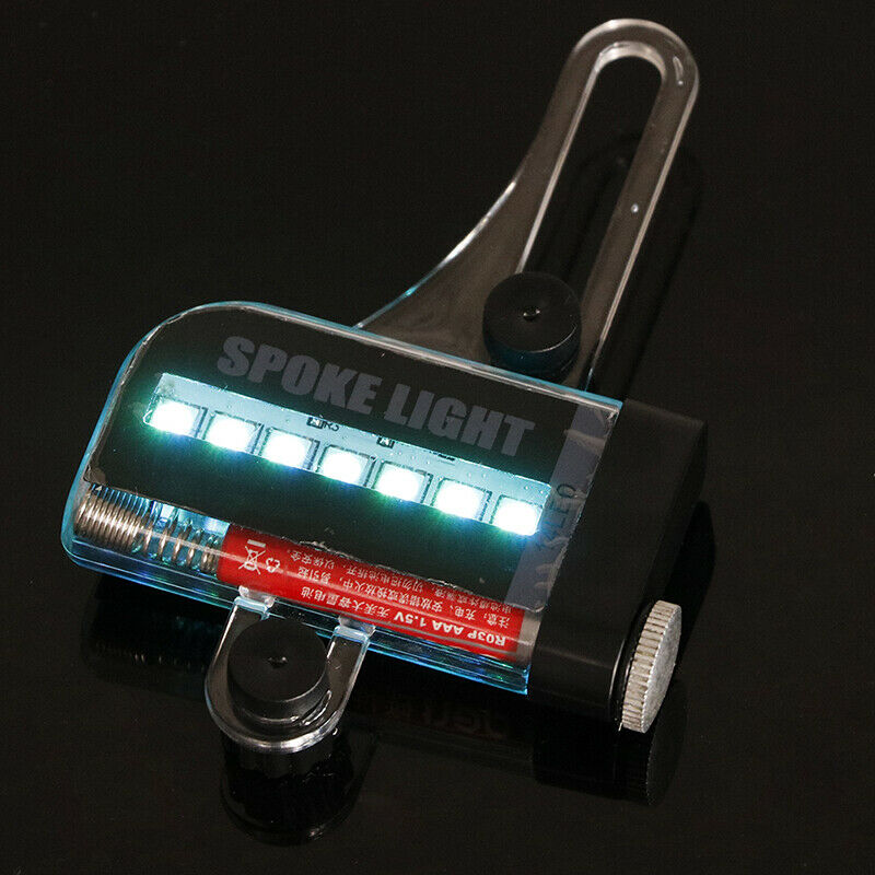 Two Side 14 LED Cycling Bicycle Bike Wheel Signal Tire Spoke Light 30 Cha.l8