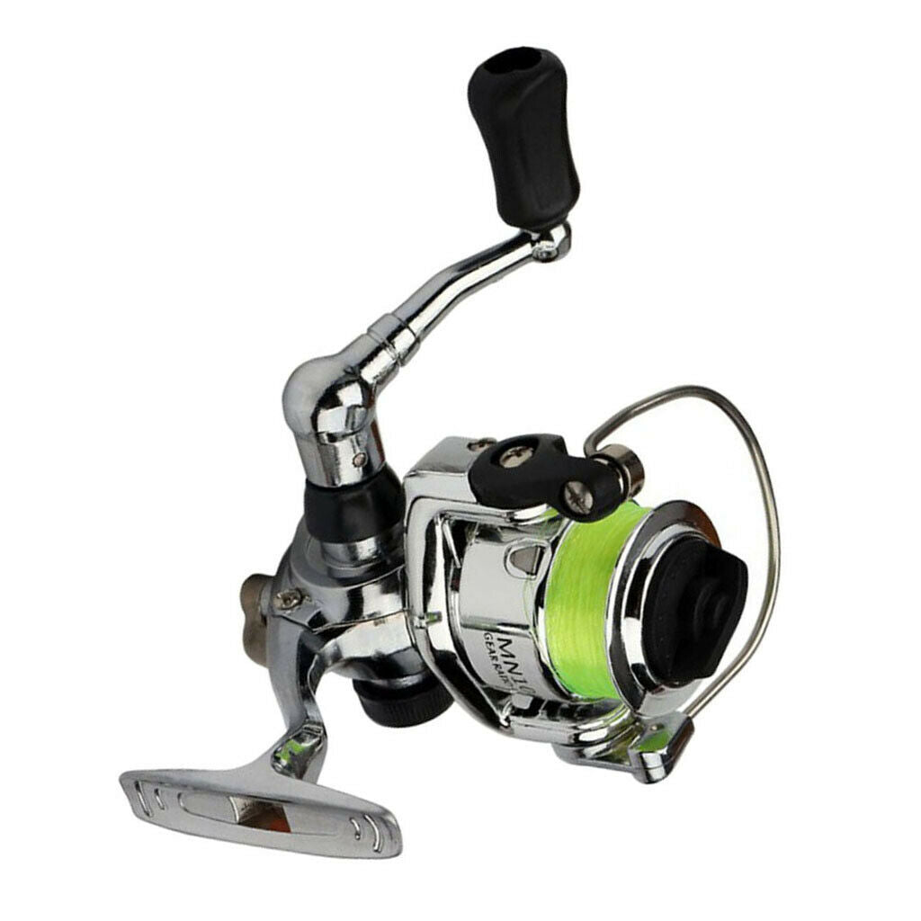 Mini Smooth Fishing Reel Steel Bait Casting Fishing Reels w/ Metal Wire Cup