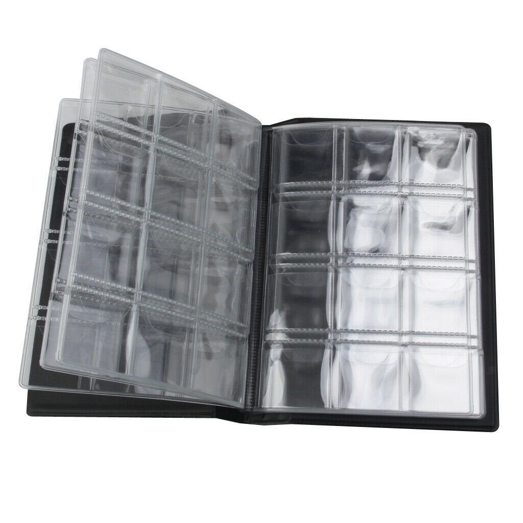 3x Mini Coin Storage Album Book Specie Money Medallions Collection Holder