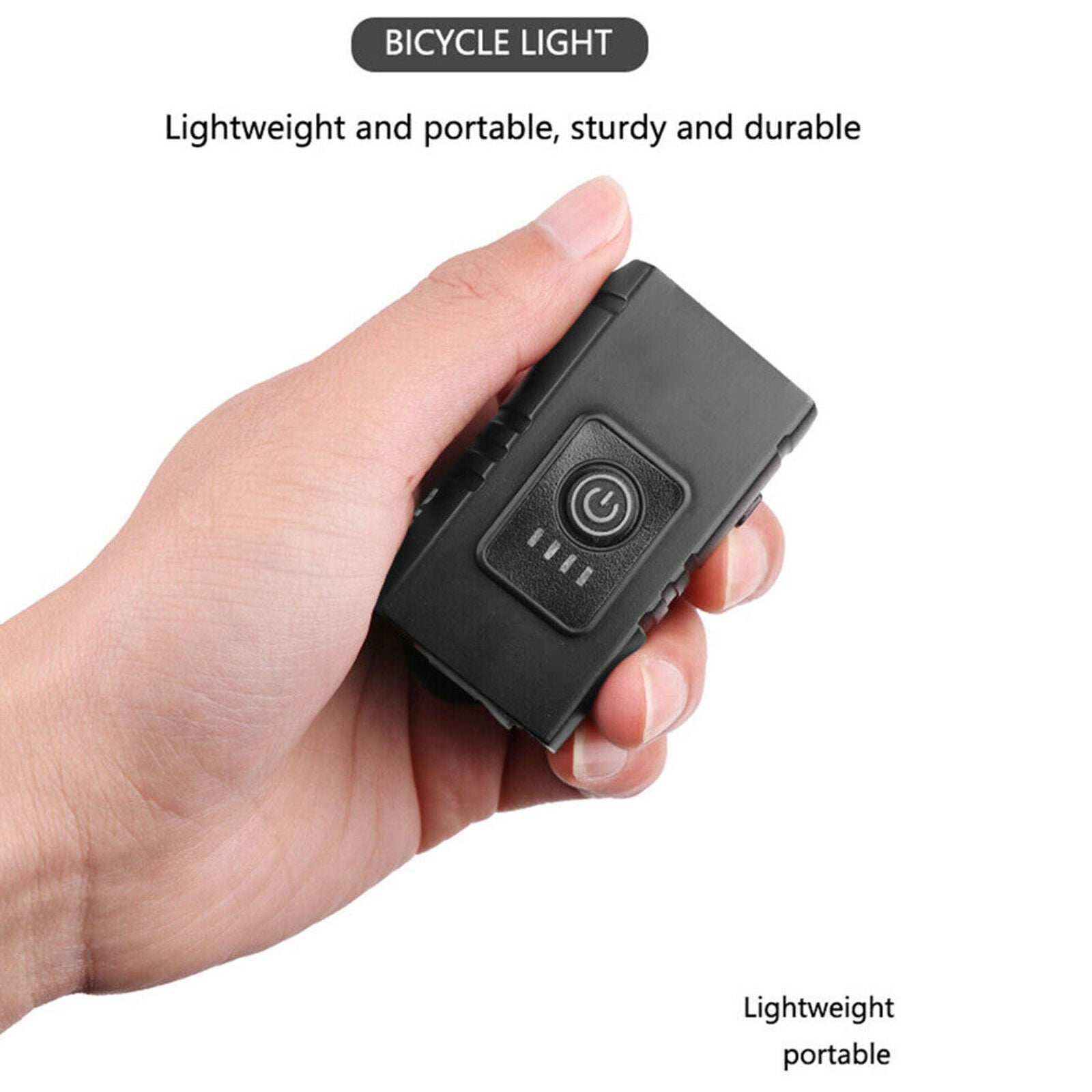 T6 LED Bicycle Front Light 10W 6 Modes USB Rechargeable MTB Bike Front Lamp