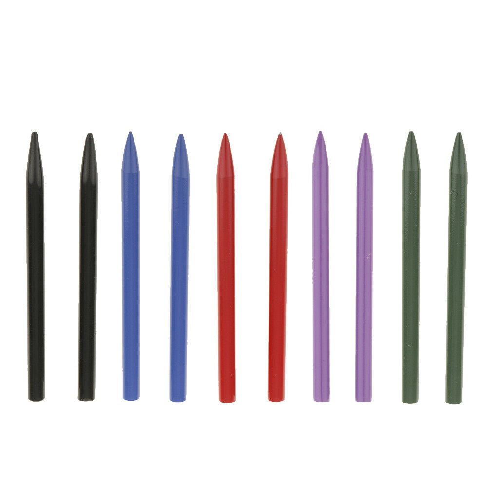 2pcs Stainless Steel Paracord Fids Needles Lacing Stitching Tool Black