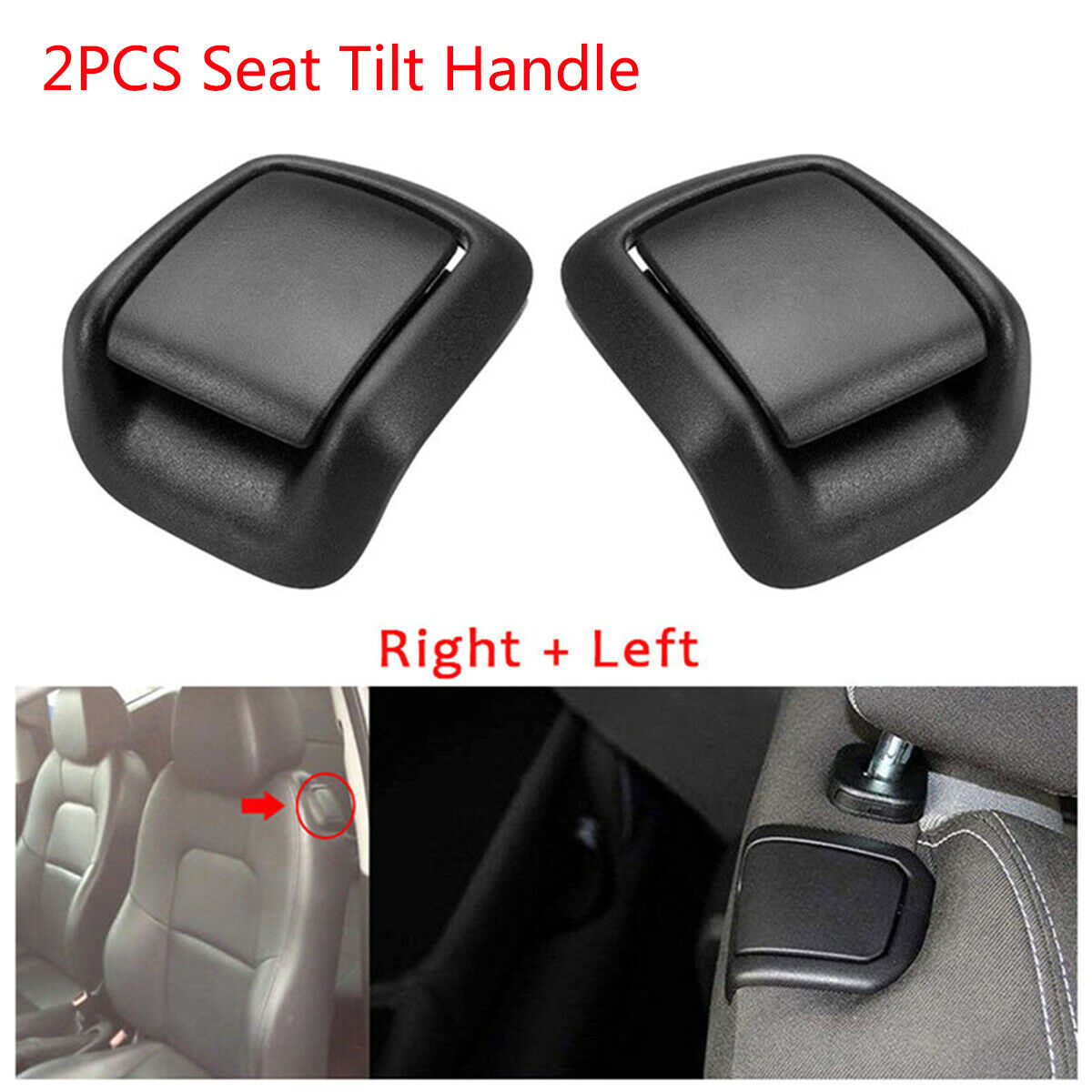 2PCS Front Feat Reclining Handle For Ford Fiesta MK6 VI 3-door Version 2002-2008