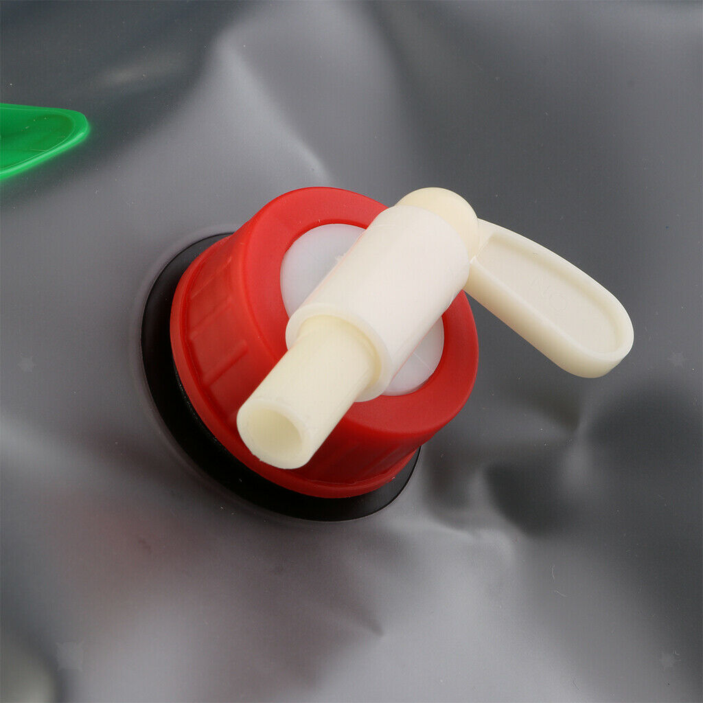 2x Water Container Handle Tap Emergency Water Storage Carrier Lifting Bag