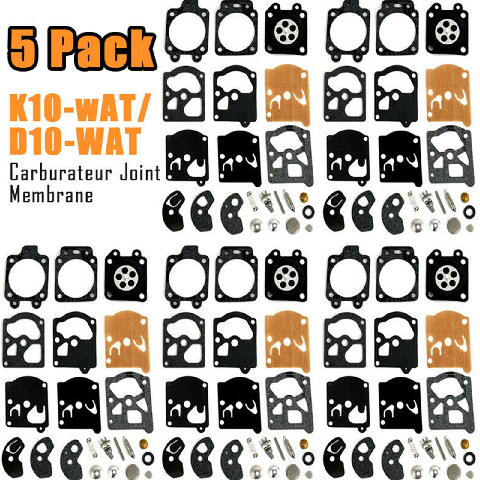 K10-WAT Carburetor Carb Repair Kit Set Gasket Diaphragm For Walbro WA WT Series