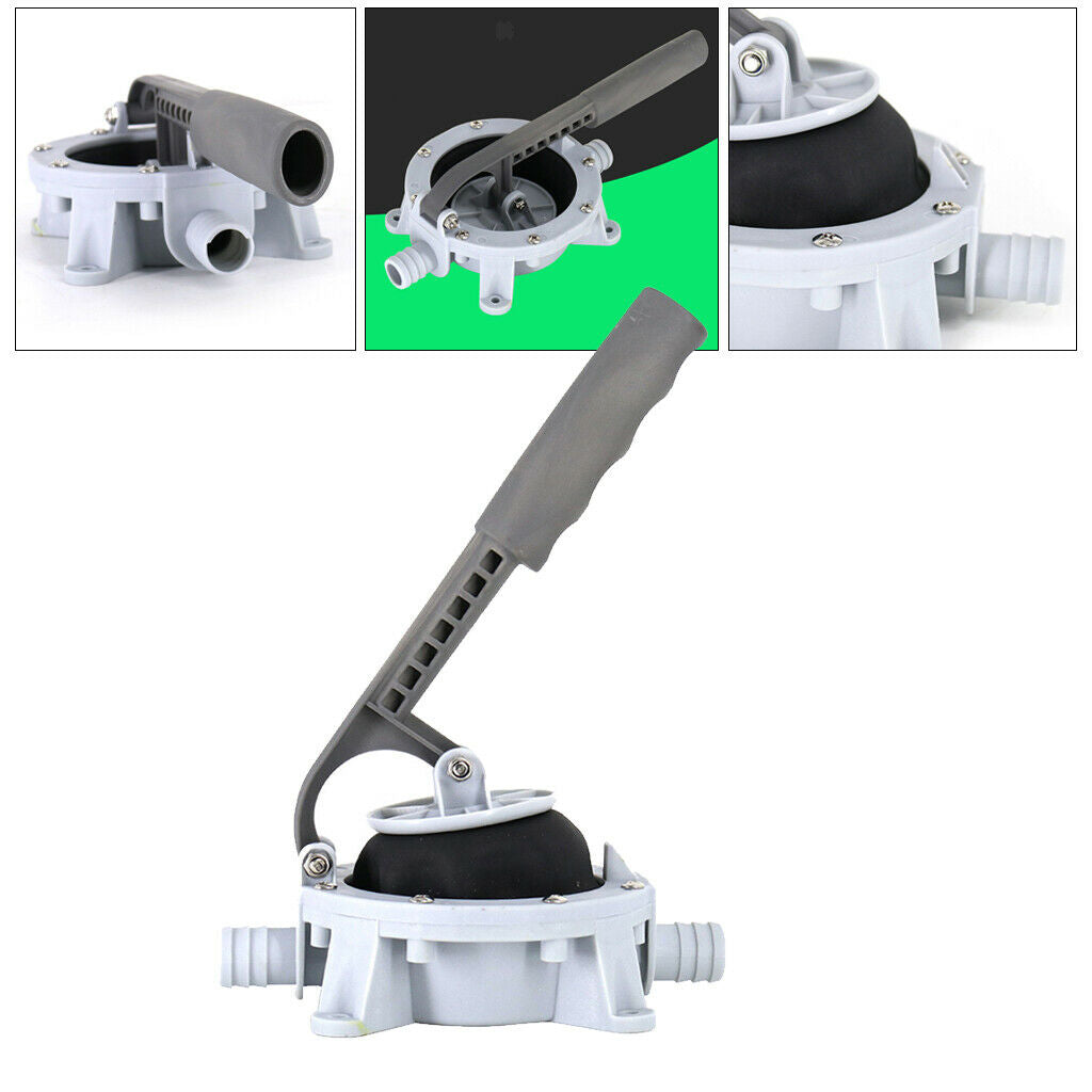 720GPH Manual Diaphragm Hand Bilge Water Pump Trasfer for Boat Marine