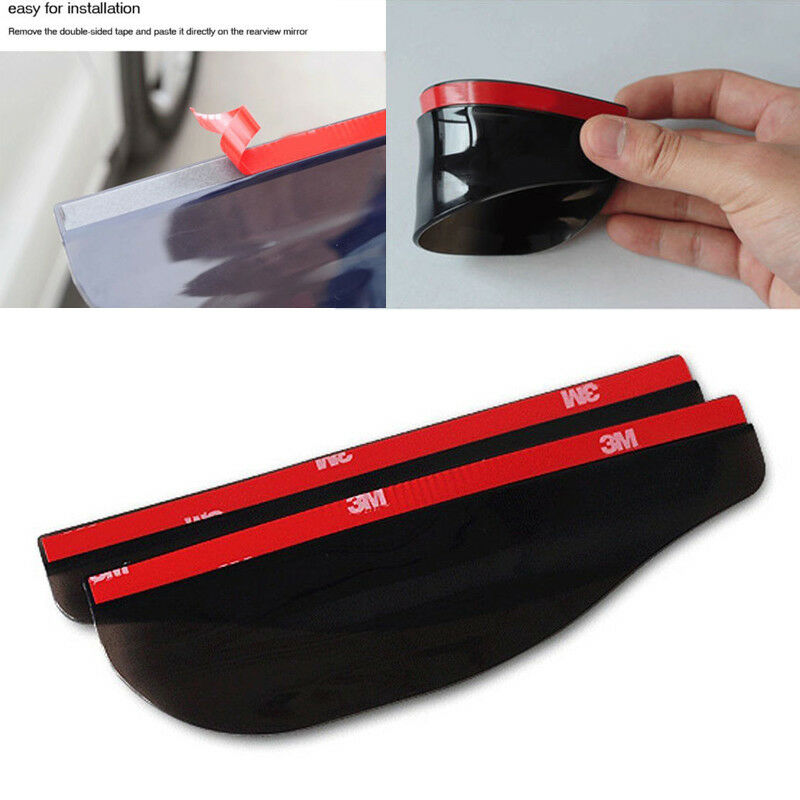 2PCS Car Accessories Auto Rearview Mirror Rain Stop Driving On Rainy 18.2*5.8cm