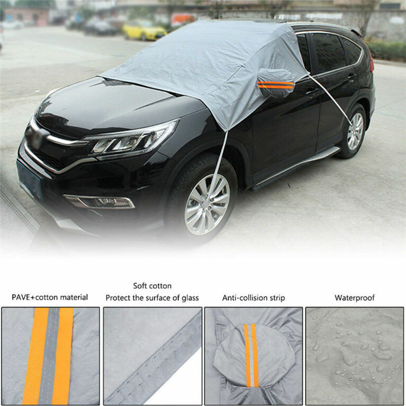 Car Windscreen Mirror Shield Cover Frost Ice Snow UV Sun Dust Screen ProtectBDA