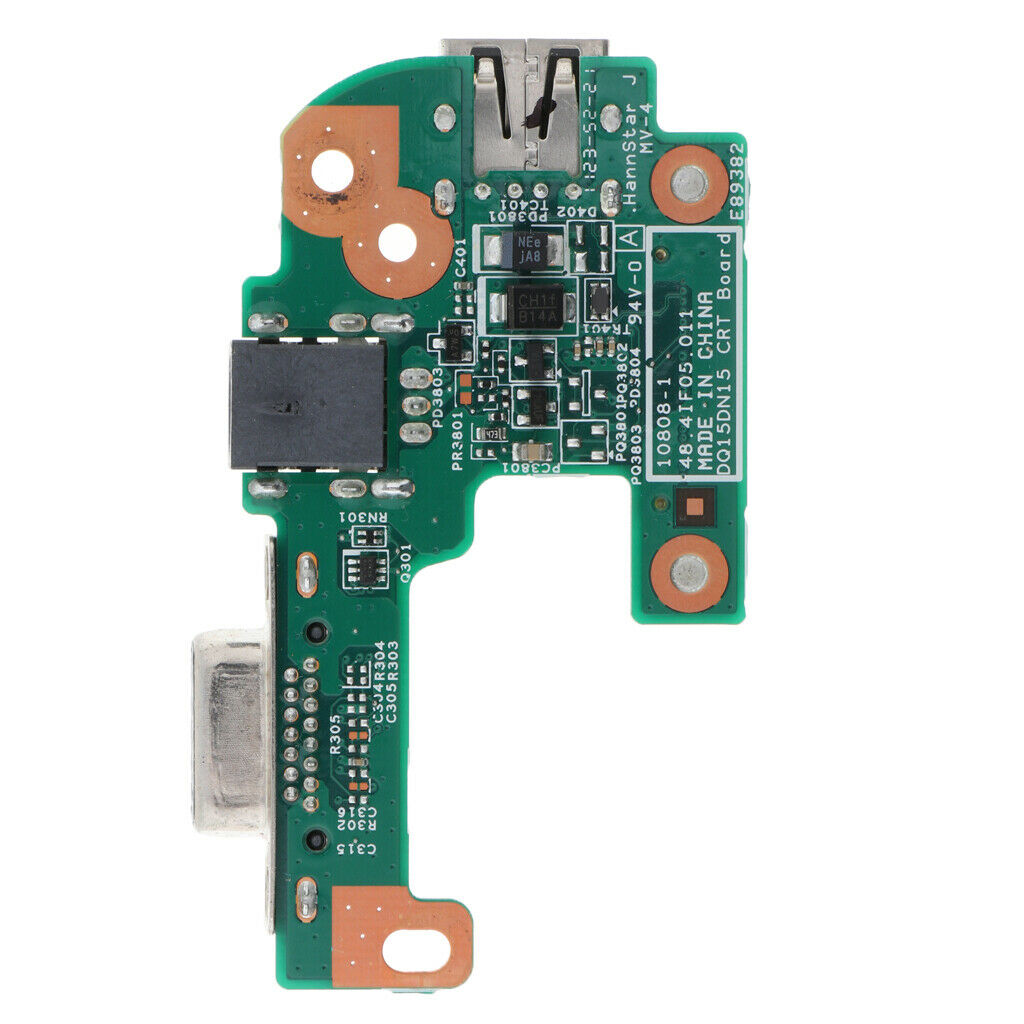 For Dell Inspiron N5110 Laptop DC IN Power Charging Port USB VGA-Out Board