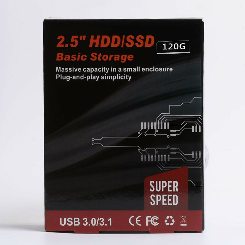 120G External 2.5" USB 3.0 Hard Drive Disk HDD SATA 5400rpm for Laptop