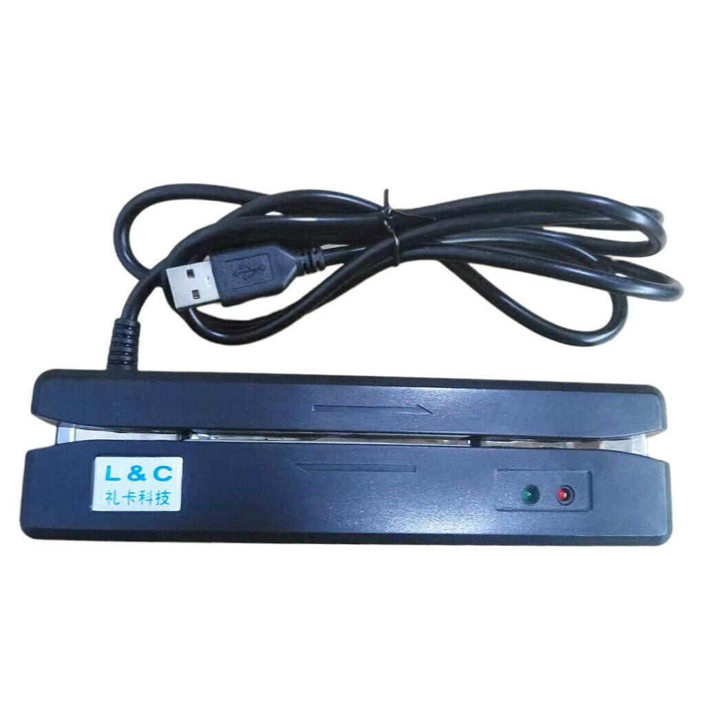 LC-402U 2 Track USB Magnetic Stripe Swipe Bank Credit Debit POS Card Reader
