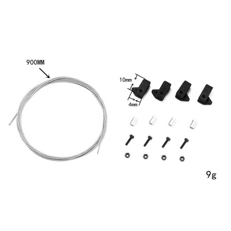 Modified Part Steel Rope Wire for 1/10 Traxxas 6 G63 4 G500 RC Car Parts AccesG8
