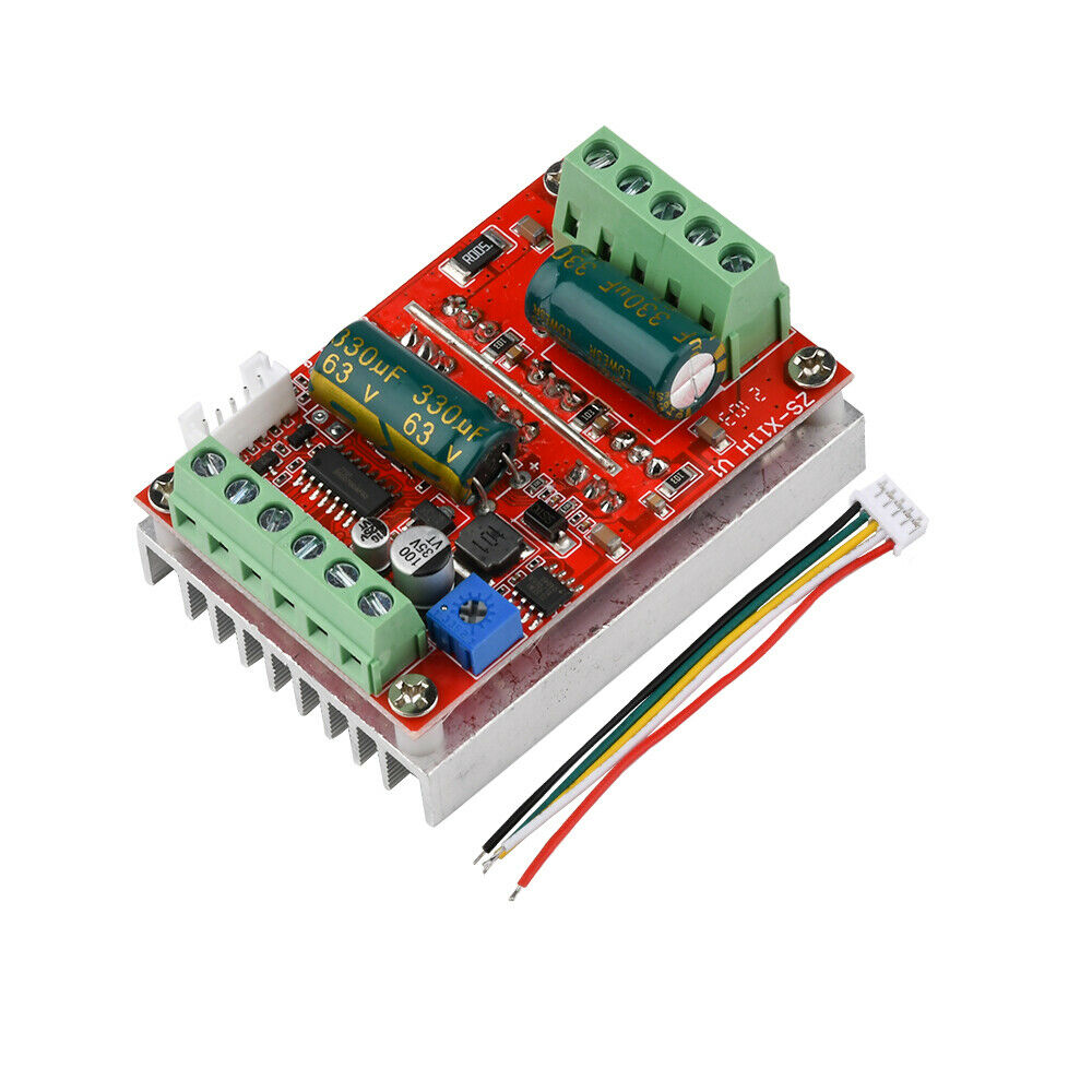 6V-60V 400W BLDC 3 phase DC Brushless Motor Controller PWM Hall motor Control