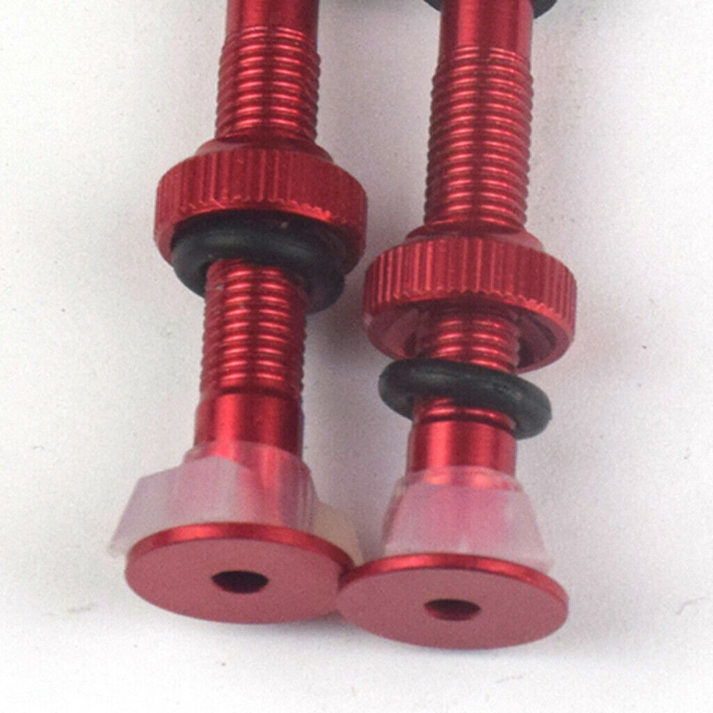 Aluminum 6Colors Bike Bicycle Presta Valves Core Universal Vacuum-Nozzle Red
