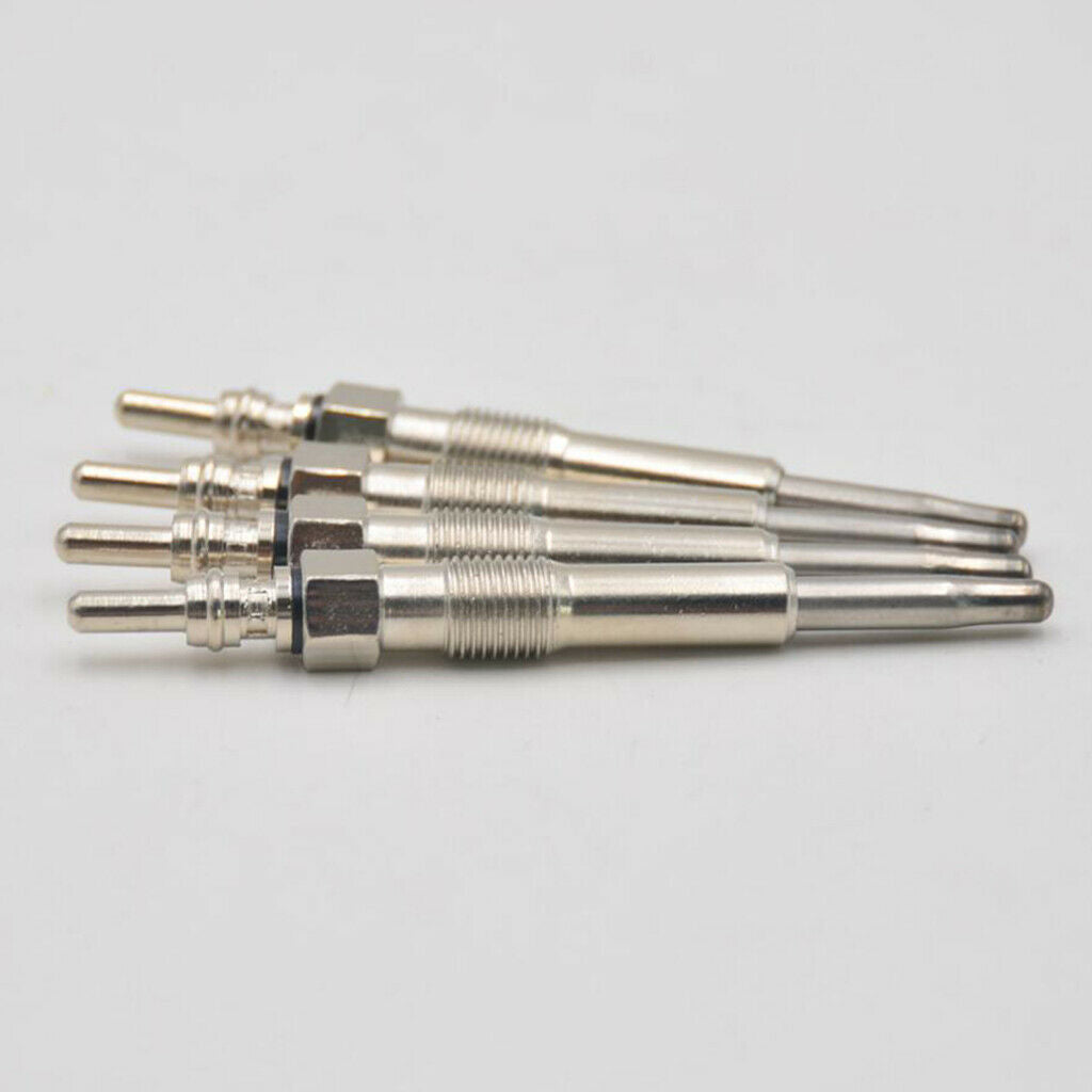 4x Steel Glow Plugs Replacement For Volkswagen OEM#0250202023 Universal