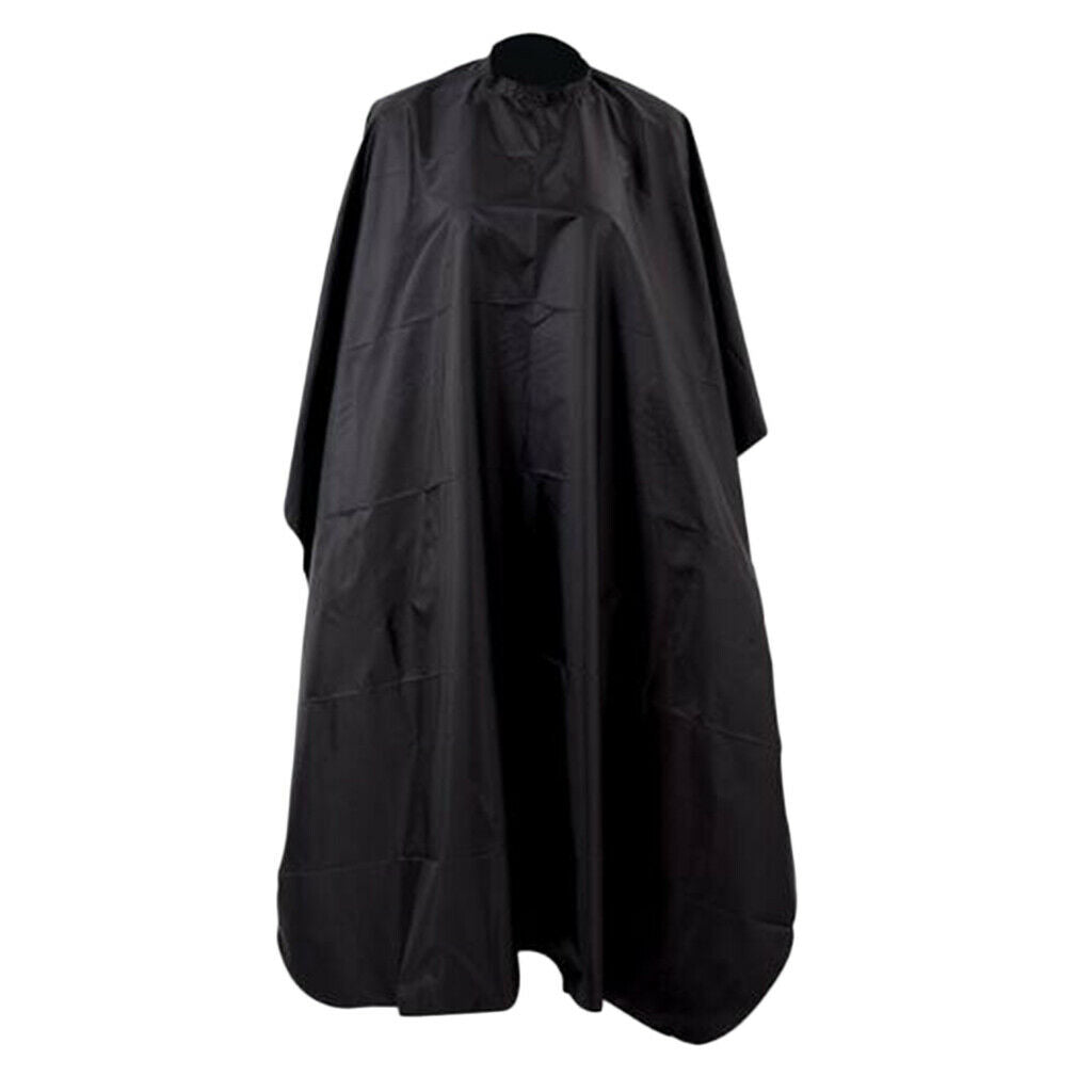 Set of 5 35x55" Hairdressing Cape Black Hair Cutting Gown Easy To Clean