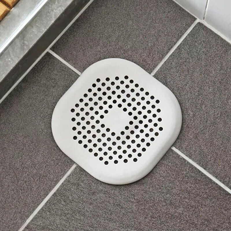 1PC Shower Drain Silicone Kichen Sink Drain Hair Stopper Catcher Filter B.l8