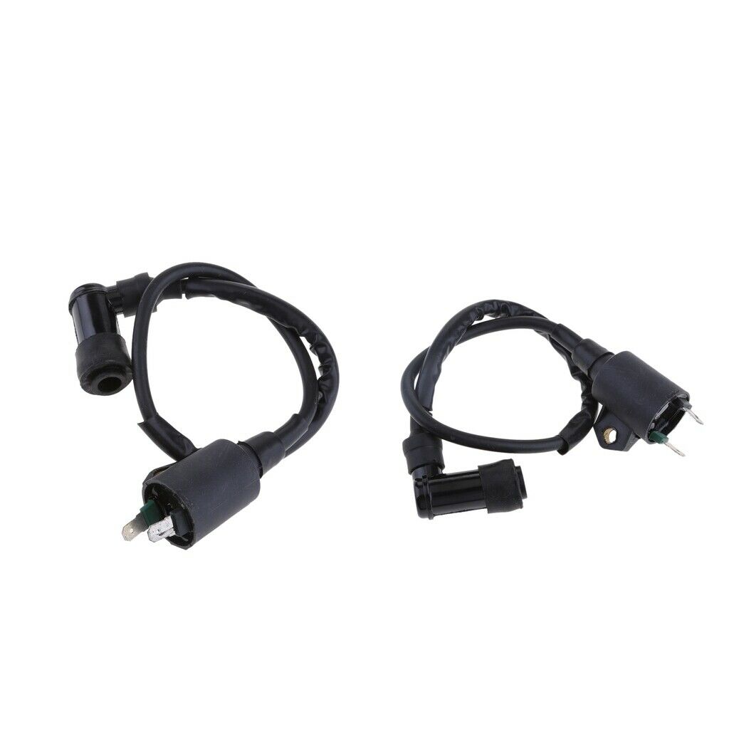 2xBlack Ignition Coil Replacement for    650 750 KFX700 80