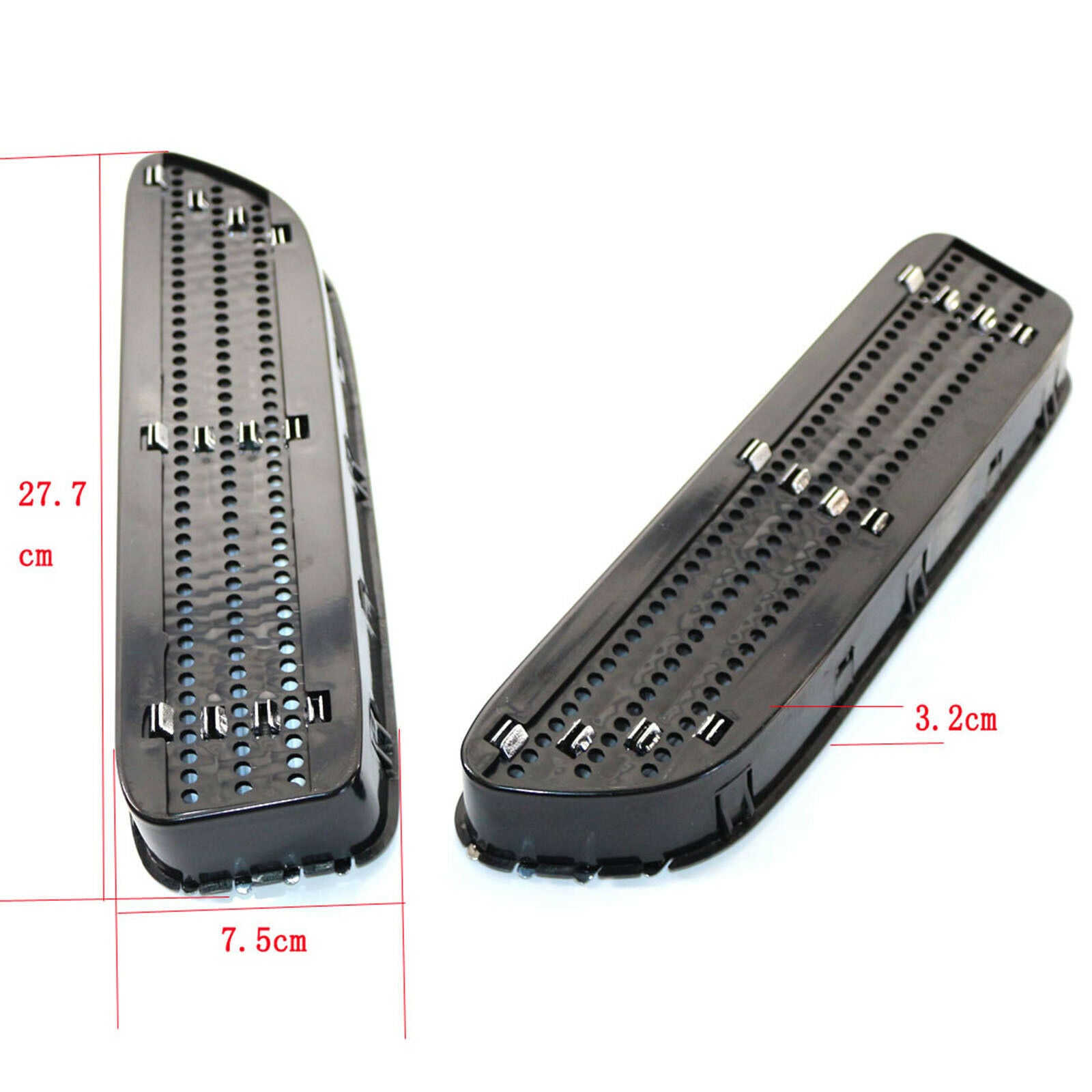 2x M5 Side Fender Air Flow Vents Grille Grill for BMW 5 Series E39 E60 E61