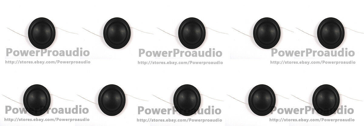 10pcs Quality 25.4mm 25.5mm (1") silk diaphragm dome Tweeters voice coil 8ohm