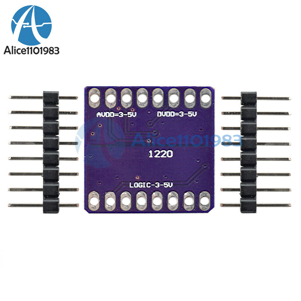 ADS1220 Low-power 24-bit Analog to Digital Converter ADC SPI I2C/IIC For Arduino