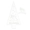 Christmas Holiday Xmas Tree Foam Hollow Out Elk Christmas Ornaments DIY