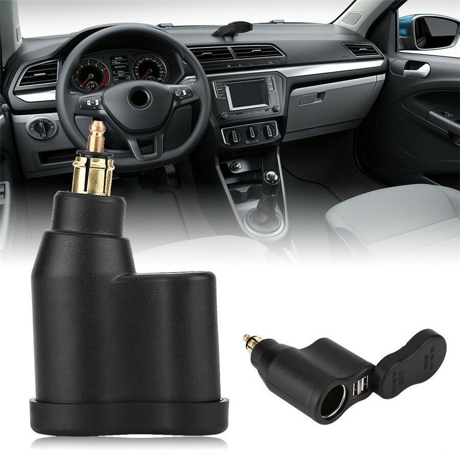 Waterproof Motorcycle Dual USB Port 3.3A Charger Adapter For BMW