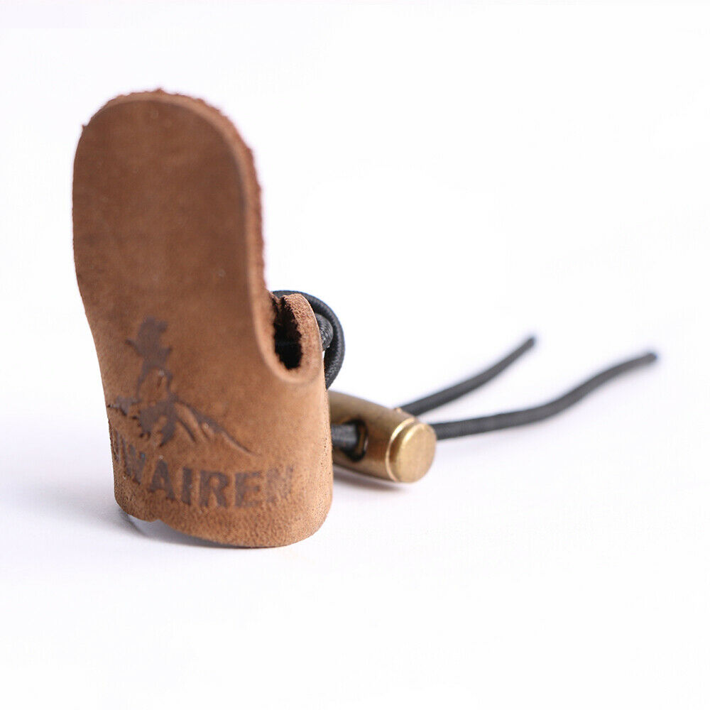 Brown Leather Archery Hunting Shooting Thumb