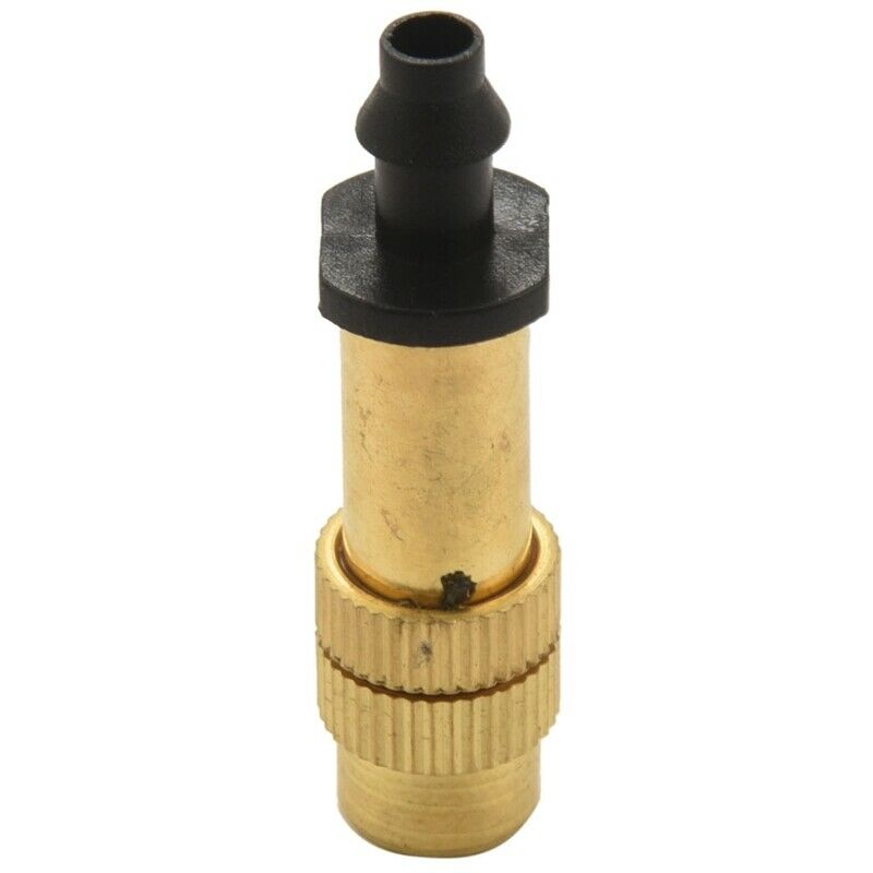 Adjustable Copper Spray Nozzle Garden Patio Water Mister Air Misting Cooling SE1