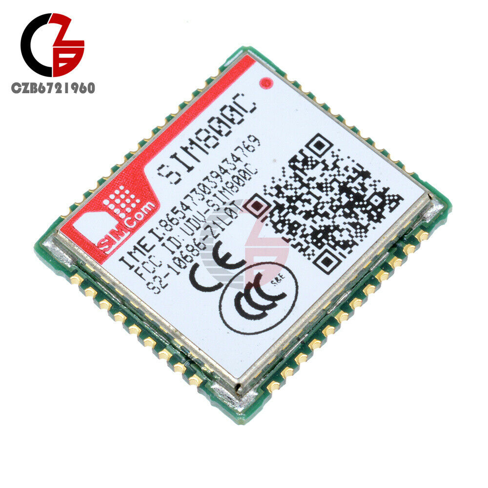 SIM800C SMS DATA Transfer Voice SIM800C GSM Module Quad Band Support TTS 1800MHz