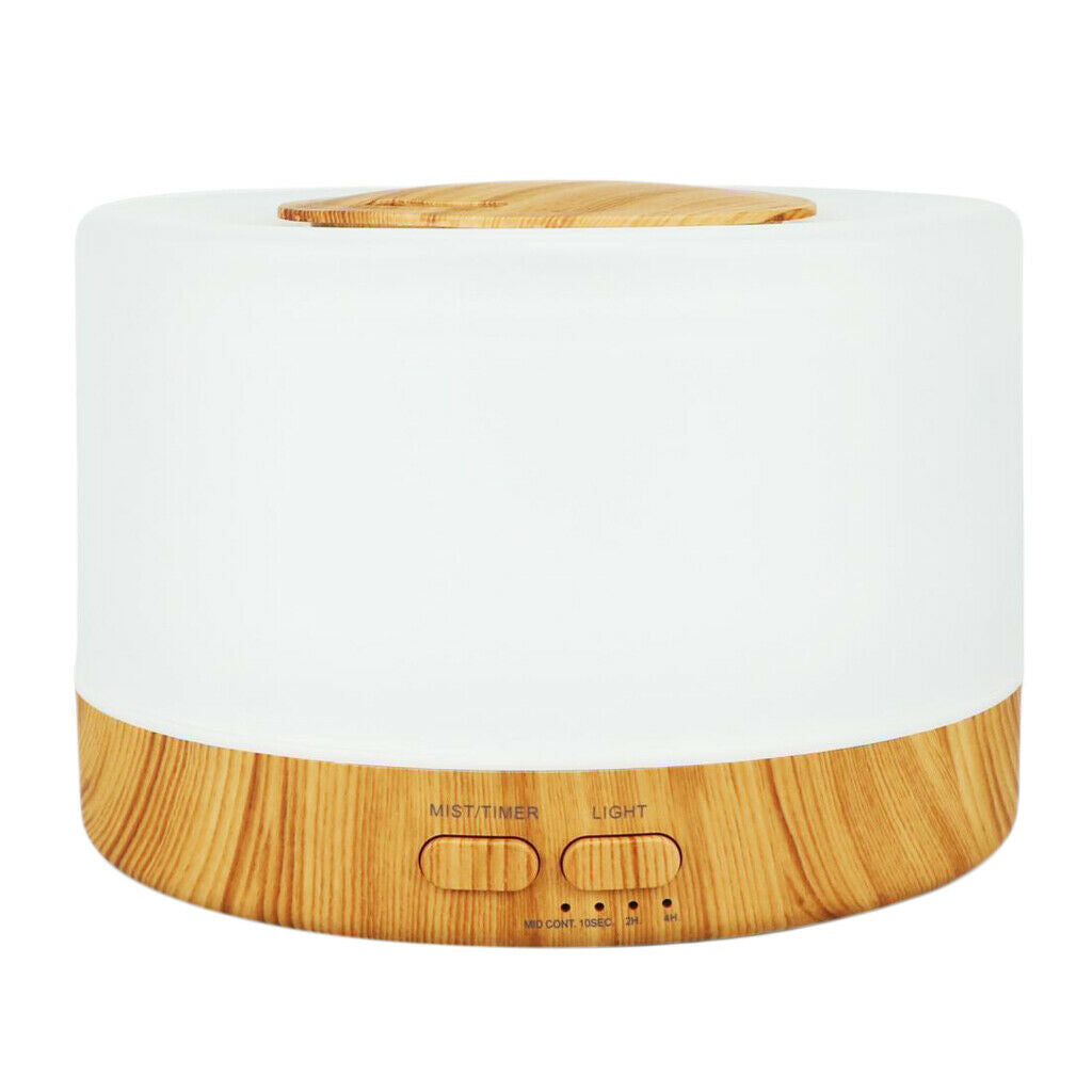 Mist Humidifer Aroma Diffuser Yoga Living Room Bedroom Office UK Wood Grain