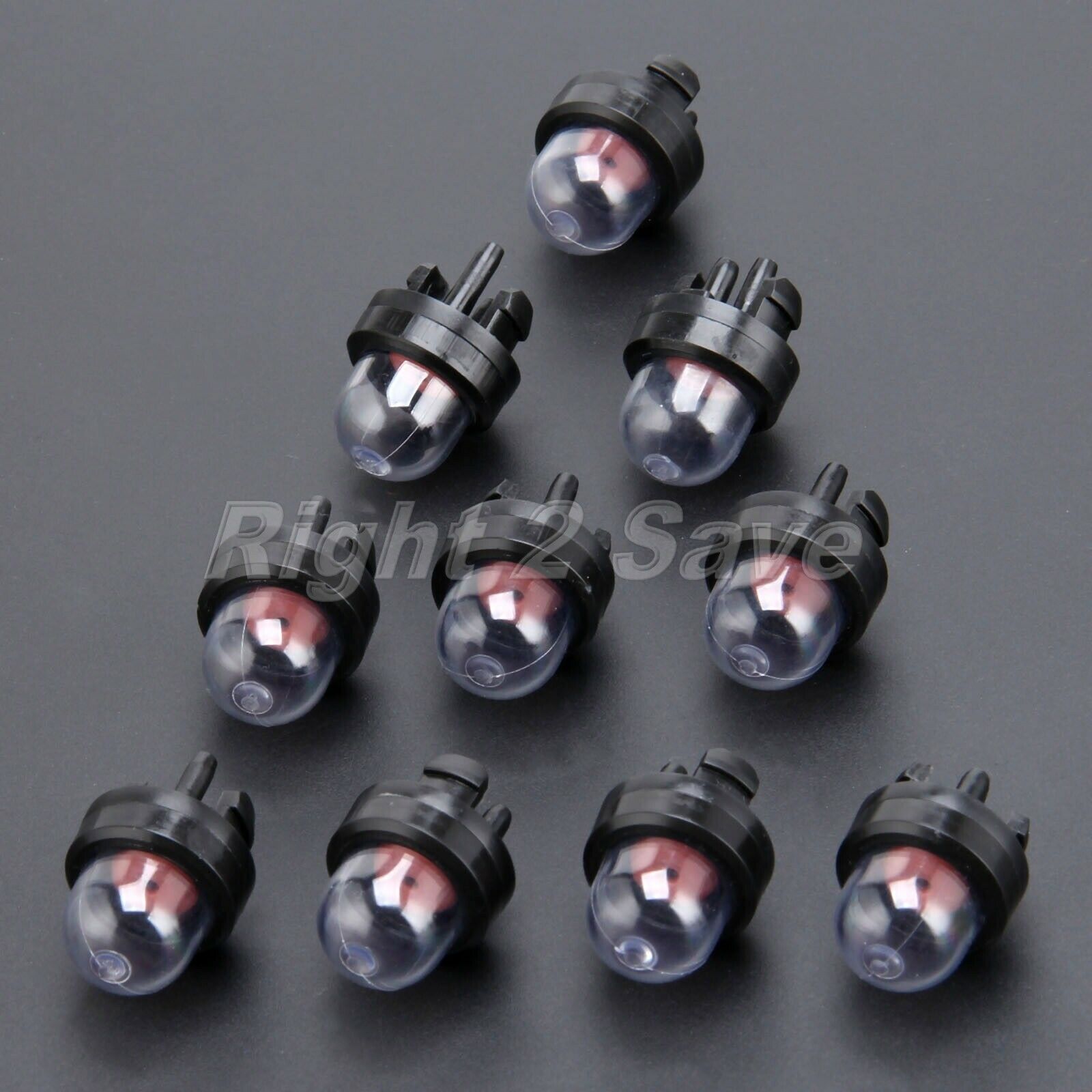 Chainsaw Blowers Strimmer Parts Fuel Pump Carburetor Primer Bulbs Assembly 10pcs