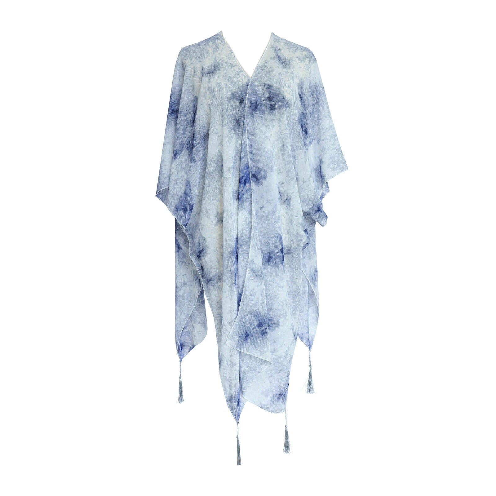 Women's Summer Printed Cardigan Floral Loose Outwear Open Front Blouses Swim