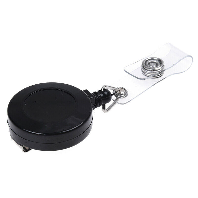 Recoil Retractable Yo Yo Key  PULL CHAIN Belt Clip ID CARD Holder Ski Pass - BQ8