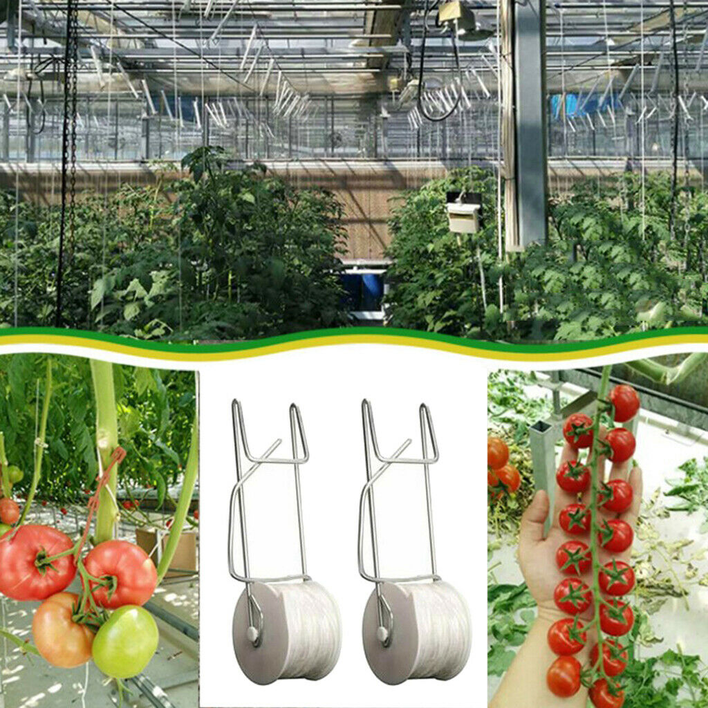 2Pack Garden Tomato Hooks Clamps For Planting Vegetable Cucumber Cherries