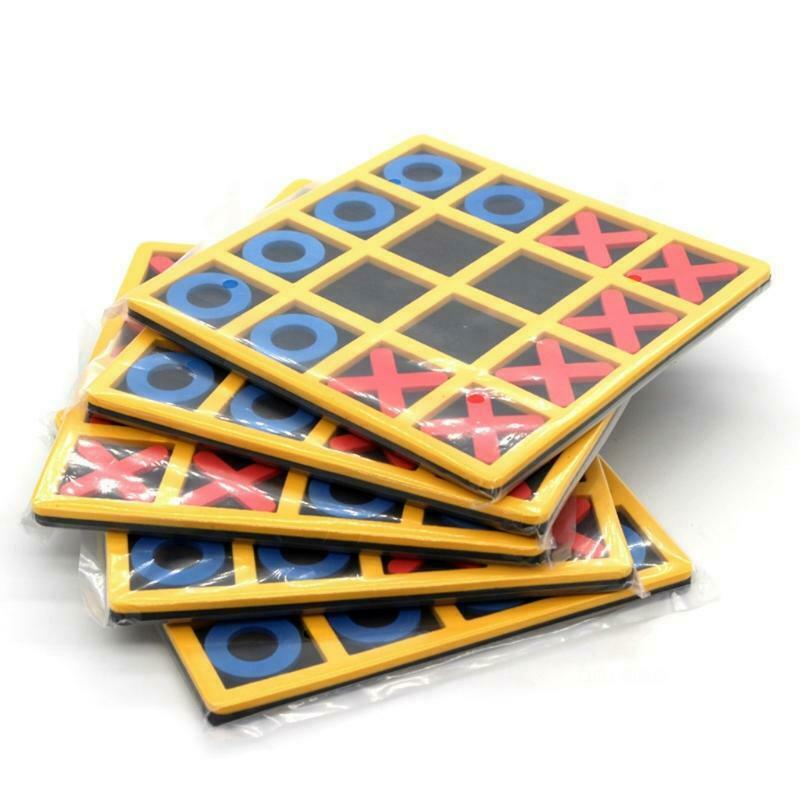 Board Games Tic Tac Toe Fun Family Games to Play in Box Strategy Board Games