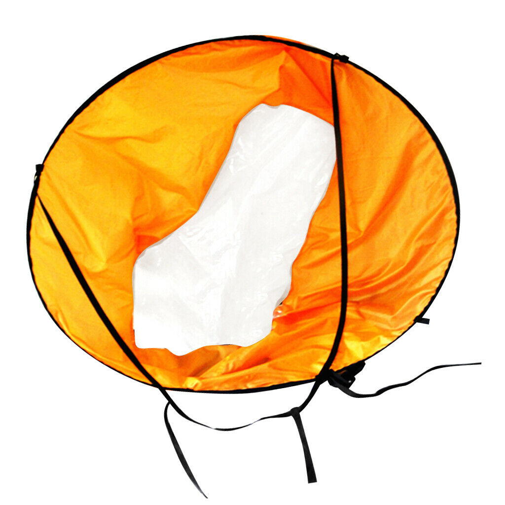 Foldable 46 "Kayak Boat Wind Sail Paddle Board Sail With Clear