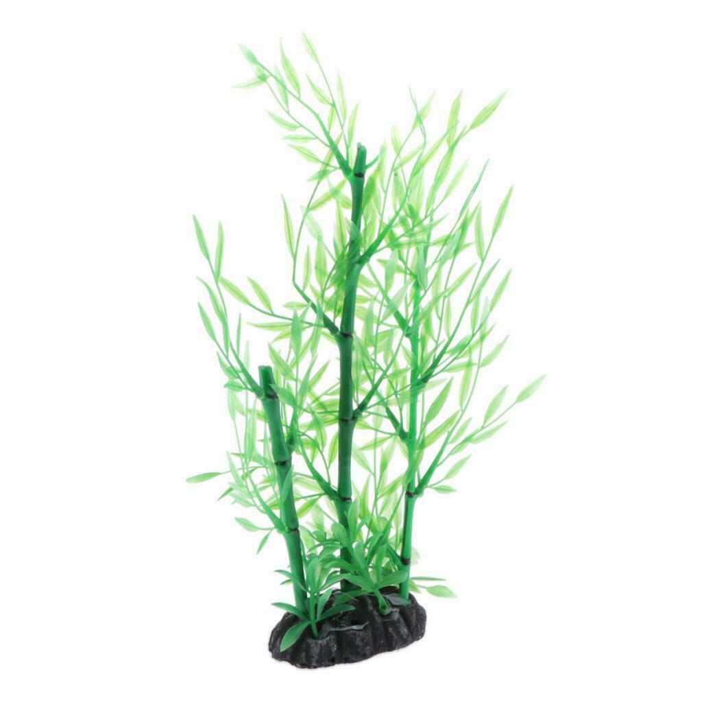 Aquatic Aquarium Bamboo Bar Green Aquarium Plants