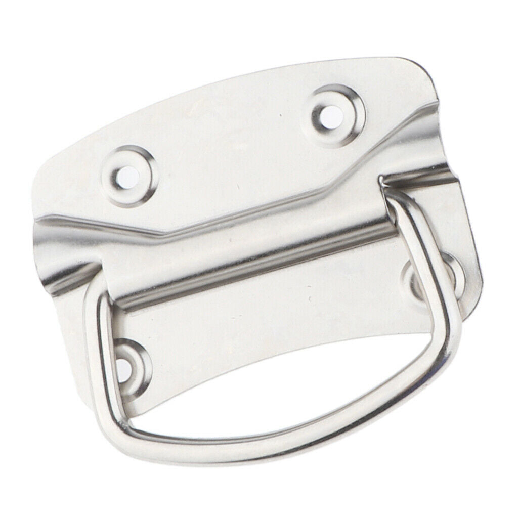 Stainless Steel Flush Lift Ring / Hatch Pull Long Handle 100mm x 73mm