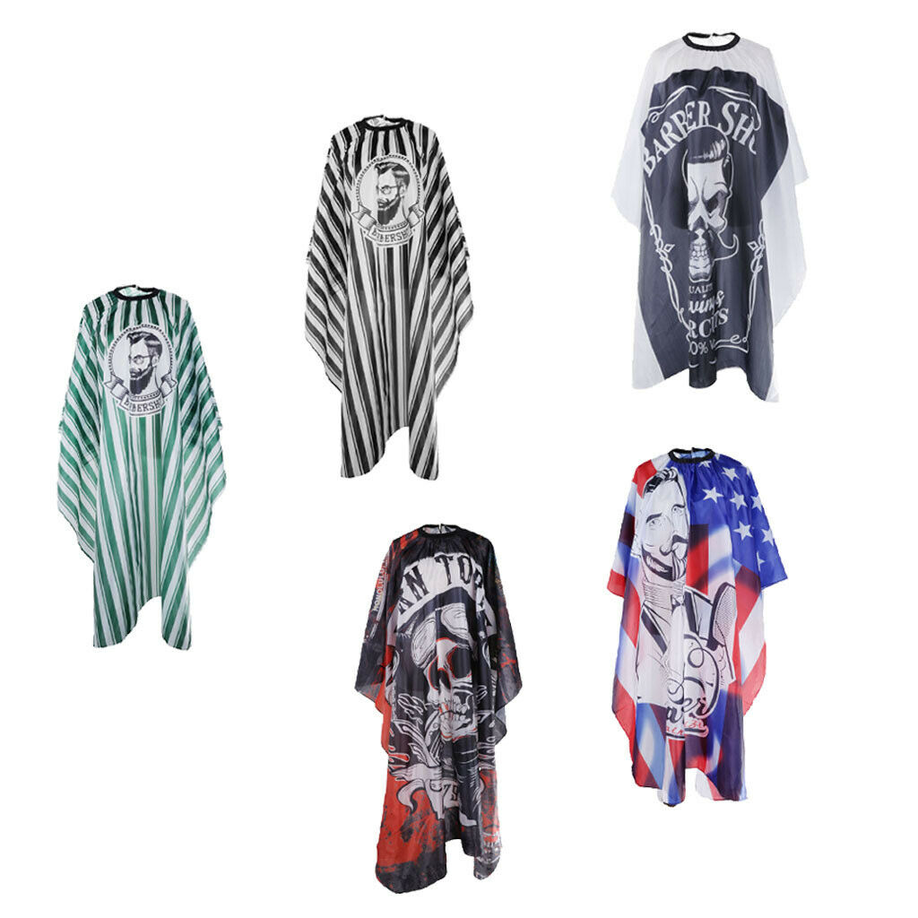 Lots 5 Scratch-proof Nylon Hairdressing Cutting Cape Apron Waterproof Gown
