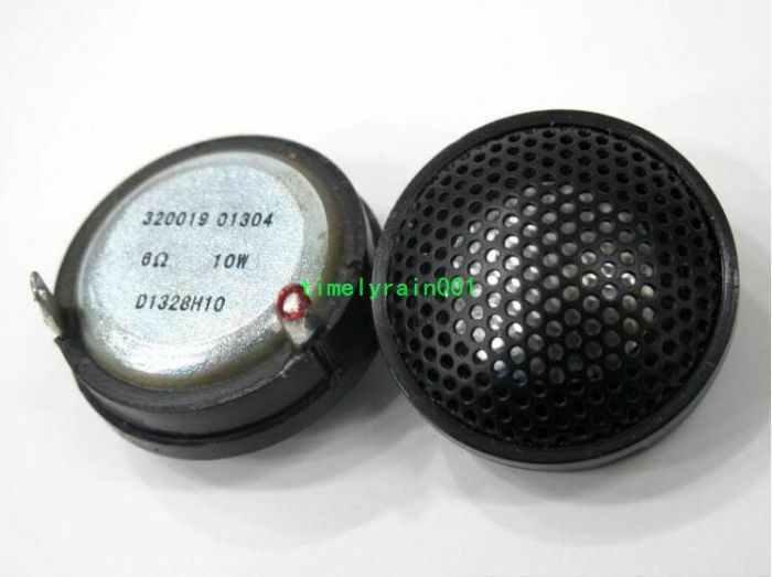 2pcs 1"inch 6Ω 10W Tweeters titanium film Car Audio speaker For harman/kardon