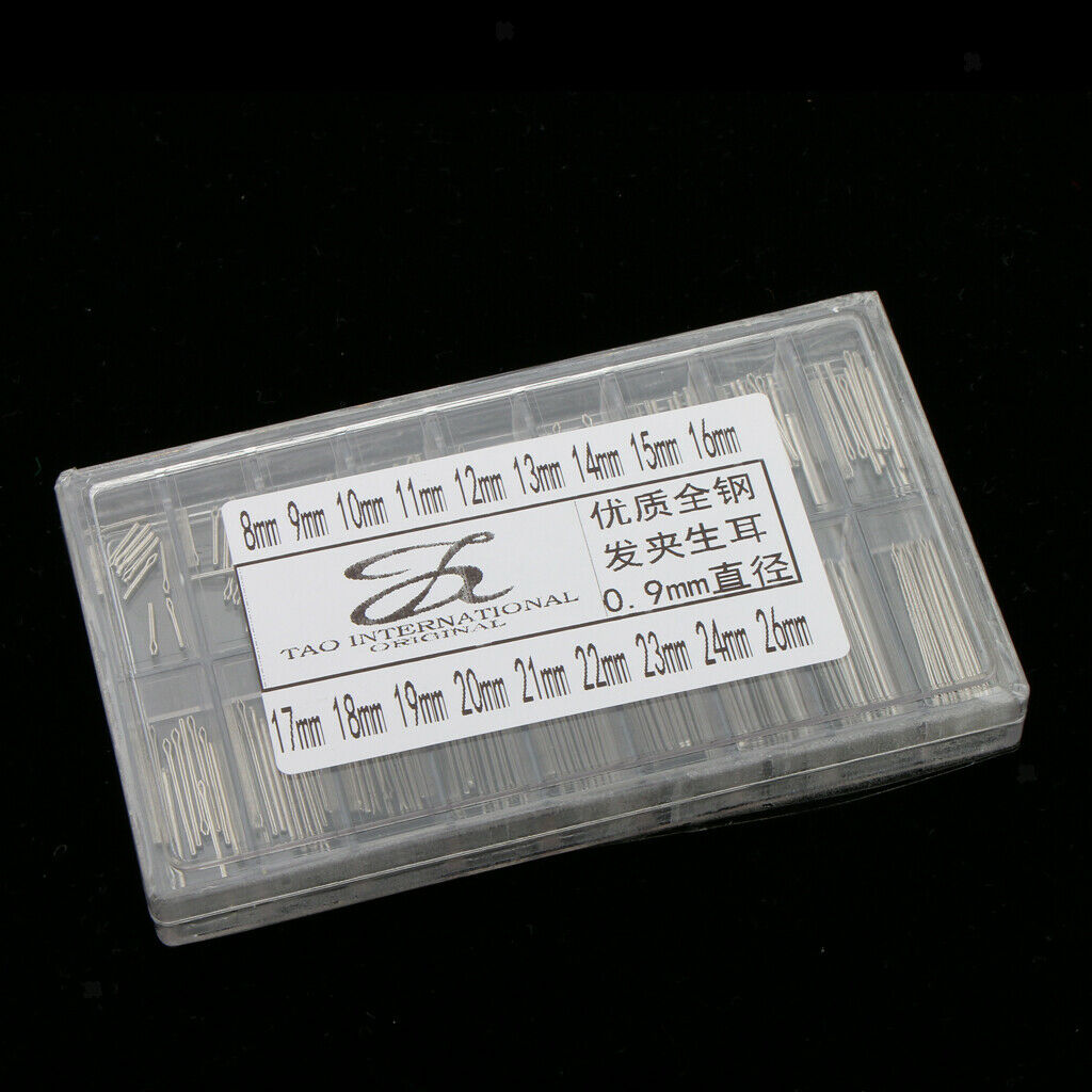 180pcs Box Stainless Steel Watchband Spring Bar Cotter Pins For Watch Band