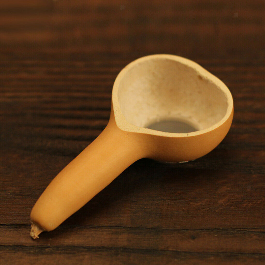 Tea Filter Loose Tea Leaf Strainer Bamboo Herbal Spice Filter  Single Gourd